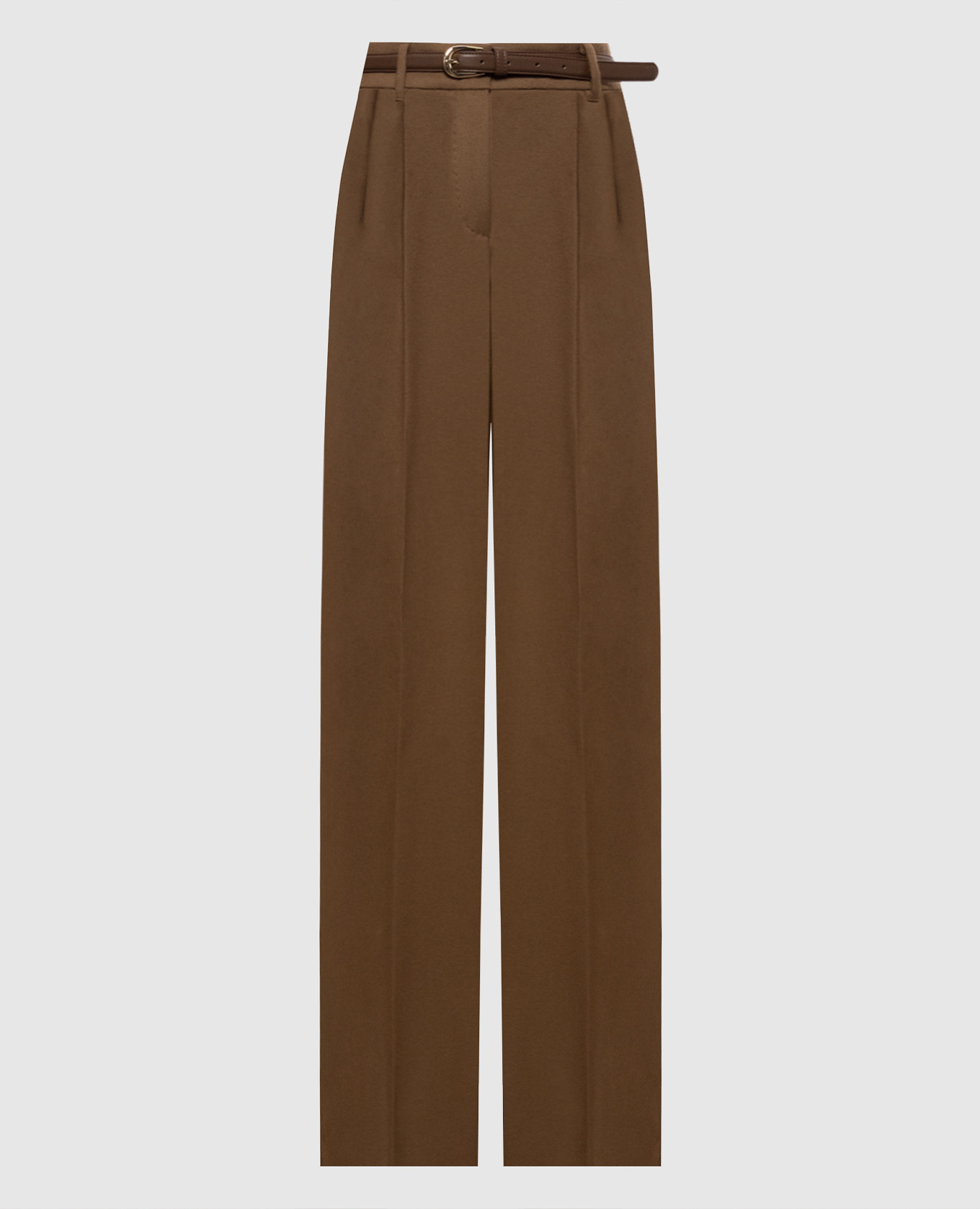 COCCO brown wool trousers