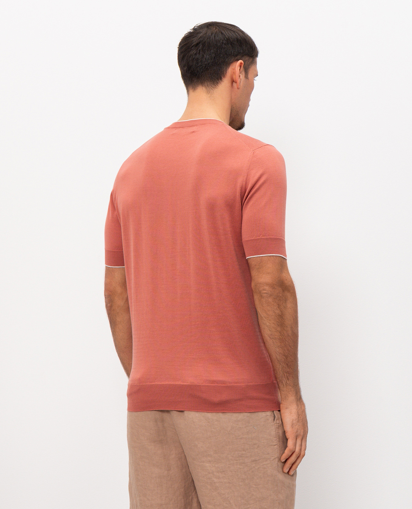 Pink T-shirt Brunello Cucinelli 4