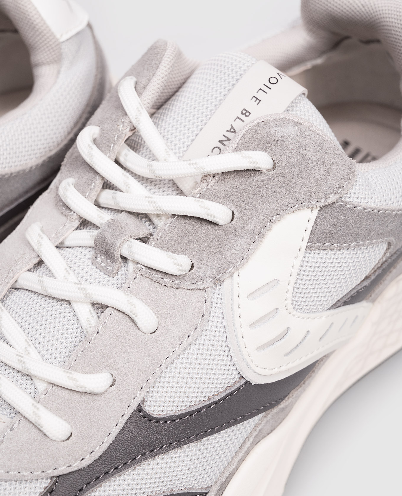 

Gray combination sneakers CLUB22 Voile Blanche, Grey