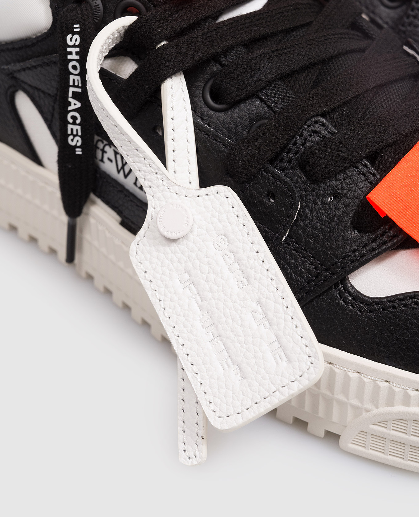 

3.0 Court leather sneakers Off-White, Black