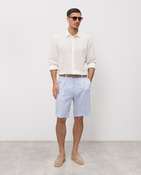 Woolrich White linen shirt CFWOSI2013MRUT5284