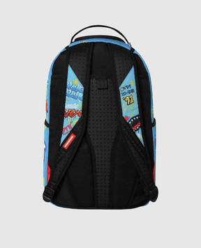 Sprayground Children's blue backpack SONIC ON THE RUN 91 910B9138NSZ