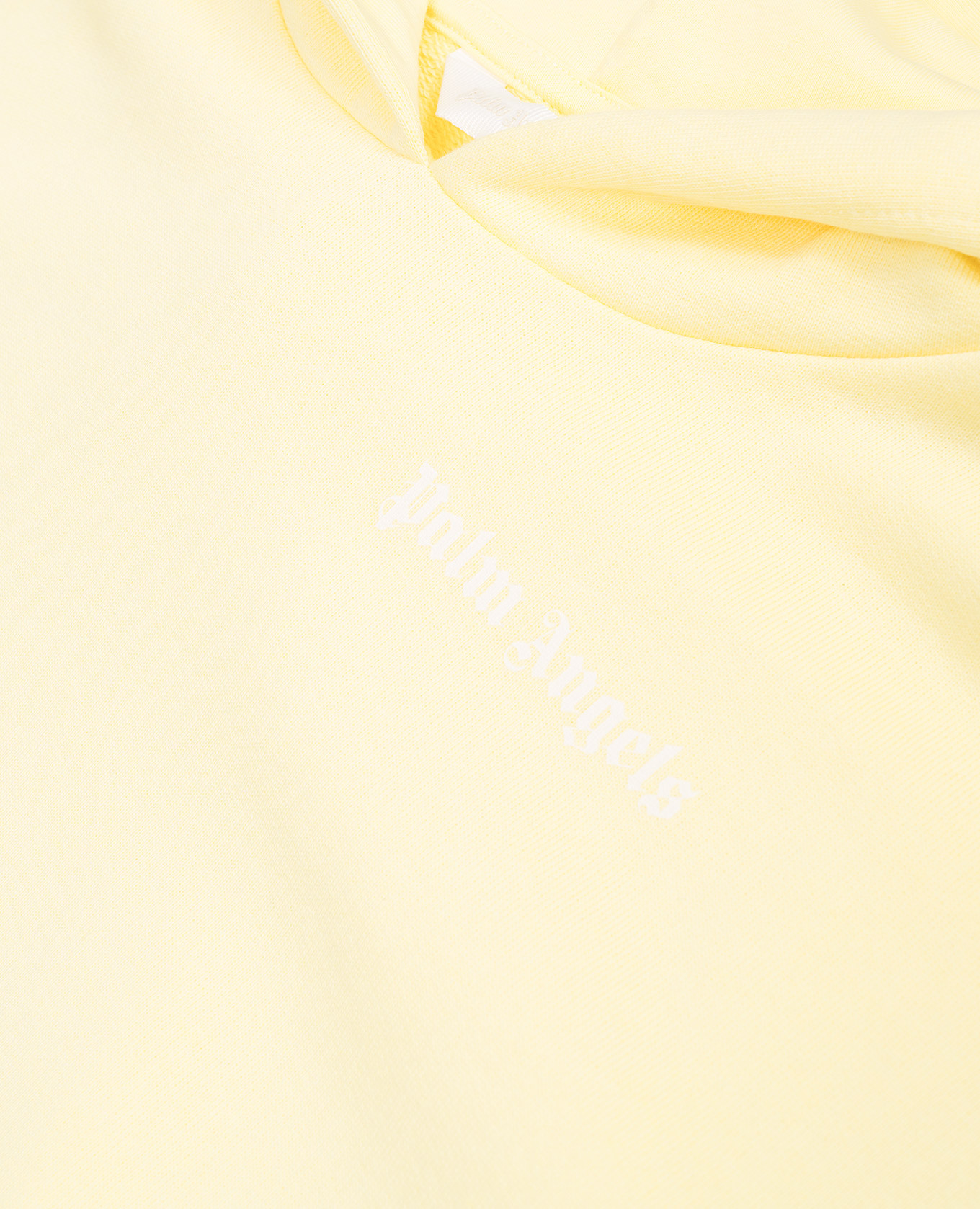 

Children's yellow hoodie with logo print Palm Angels