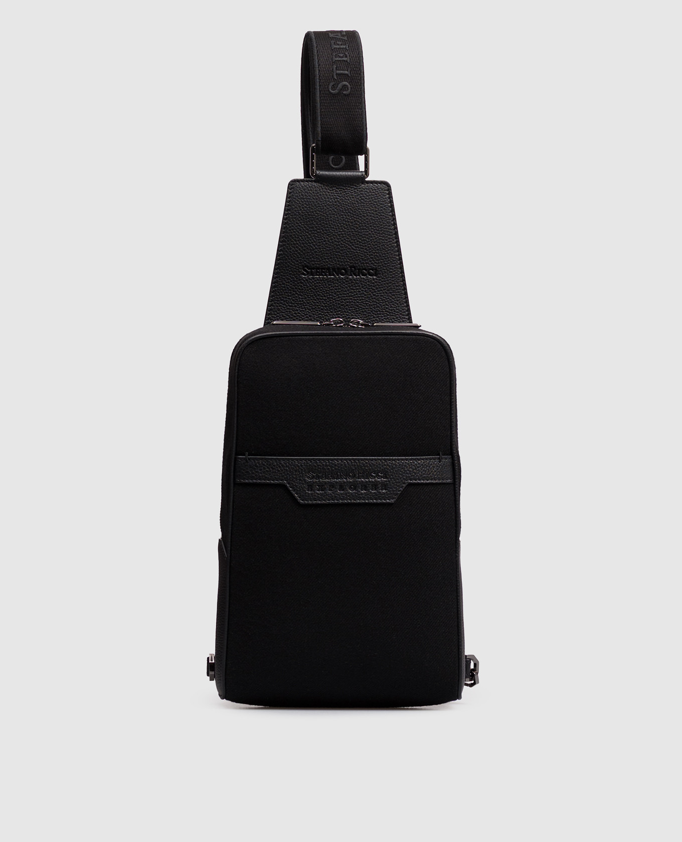 Black combination sling bag