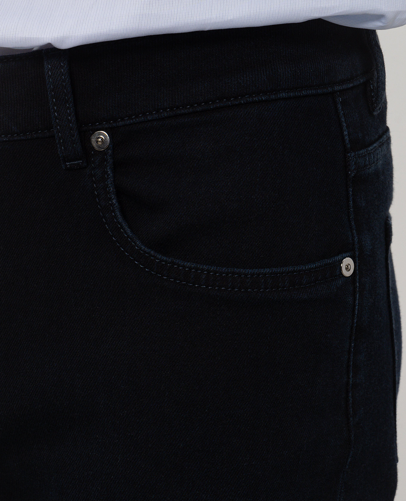 Blue jeans with logo patch Cashmere&Whiskey 5