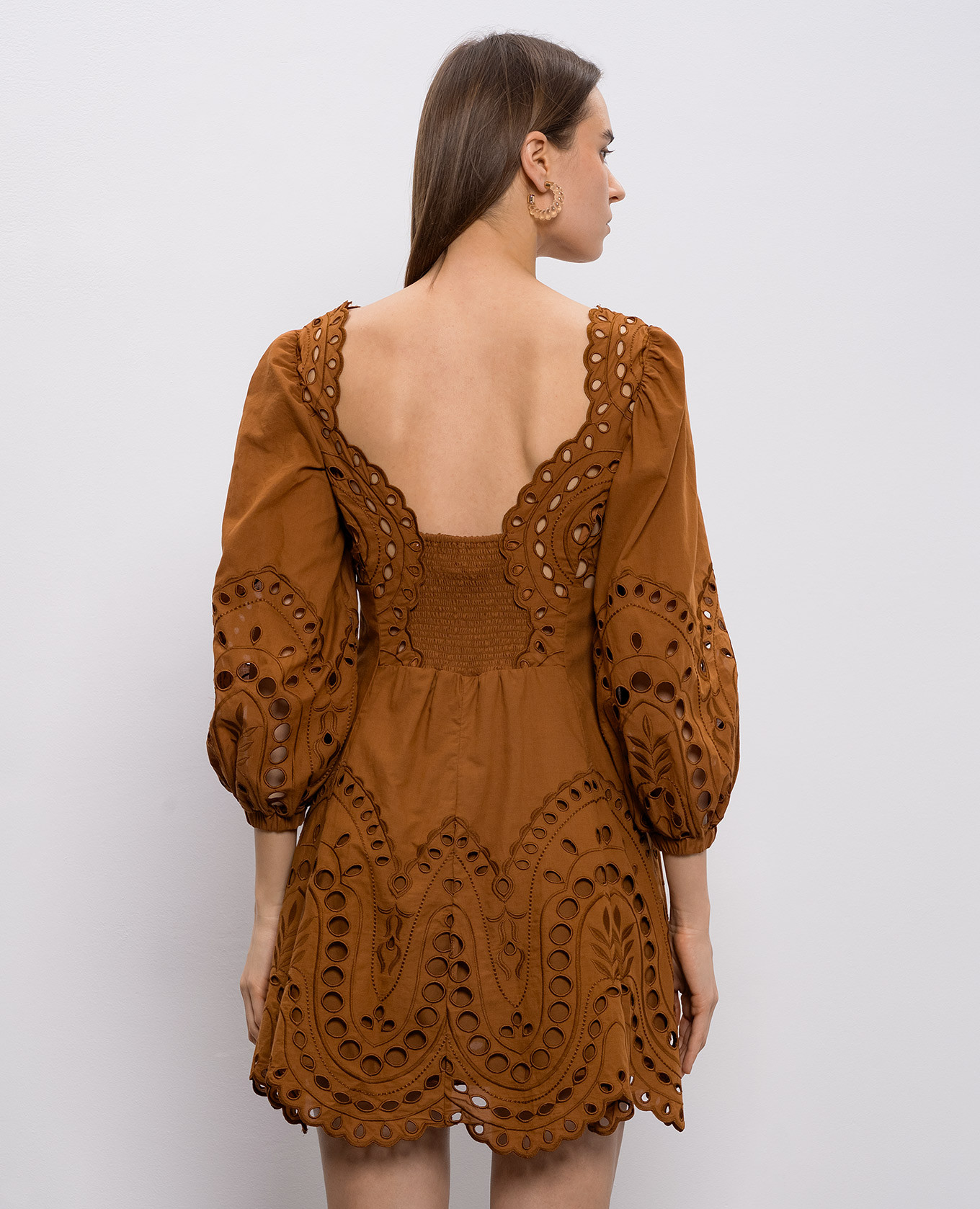 

Brown mini dress Esmare Charo Ruiz