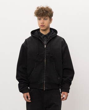 Vetements Black denim jacket MH27DJ067Bm