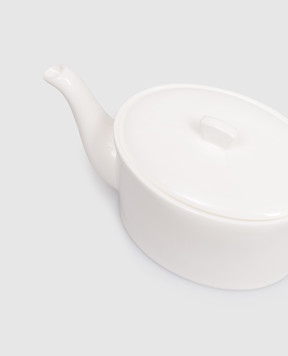 Geminiano Cozzi 1765 White porcelain teapot Positano JQCGP3361000