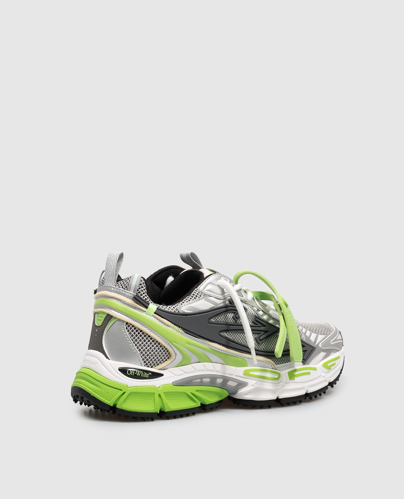 Silver sneakers Be Right Back Off-White 3