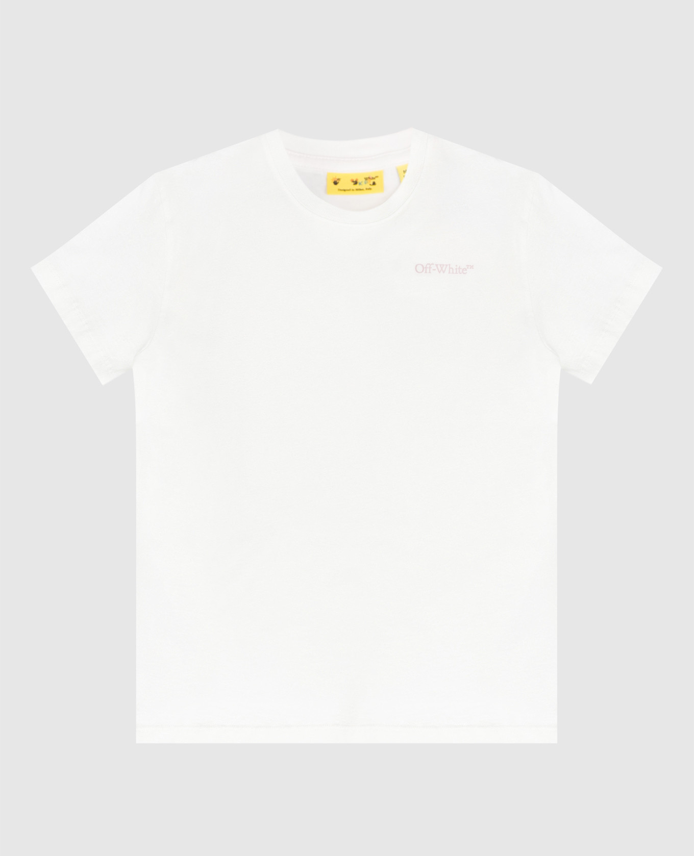 

Children's white T-shirt with logo print Off-White