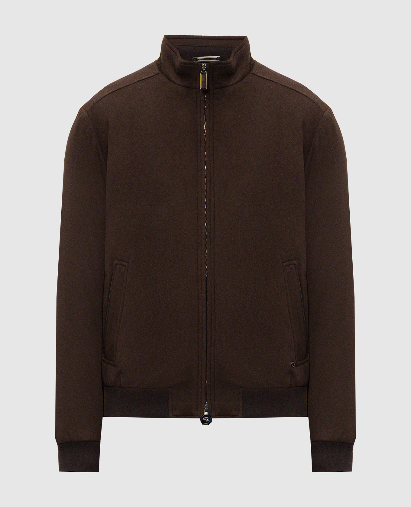 Brown cashmere jacket