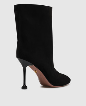 Babe Pay Pls Black suede ankle boots 410927ZA