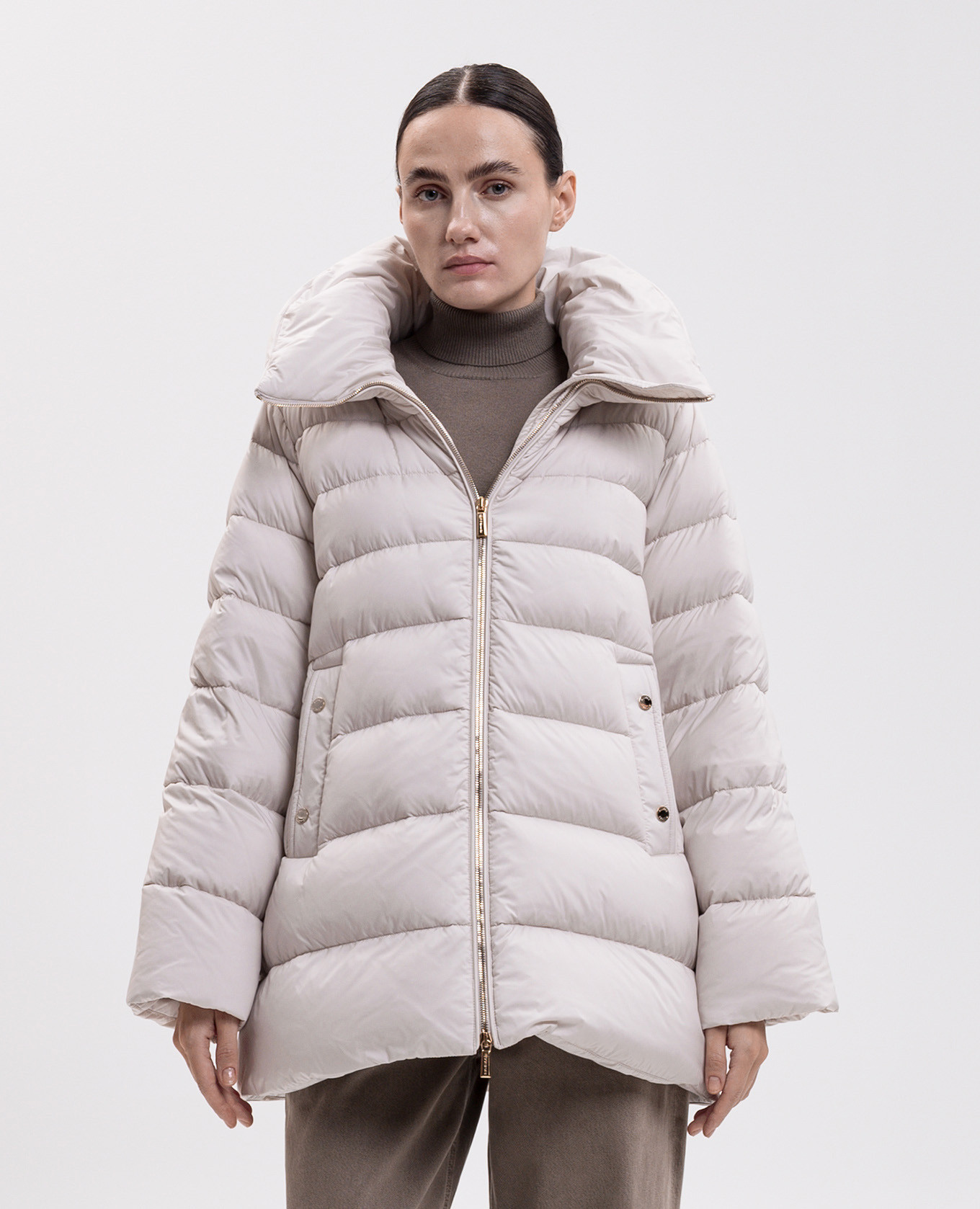 Ivory NATALIA down jacket MooRER 3