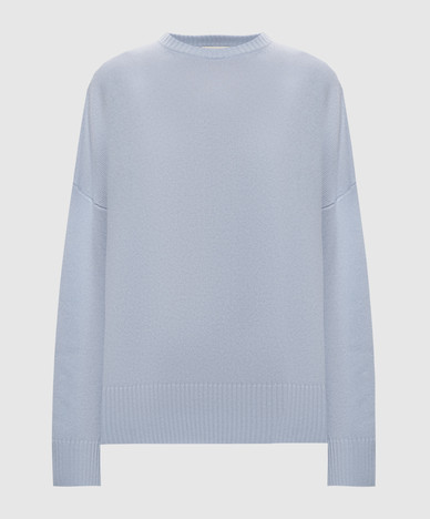 Blue ANTON cashmere sweater