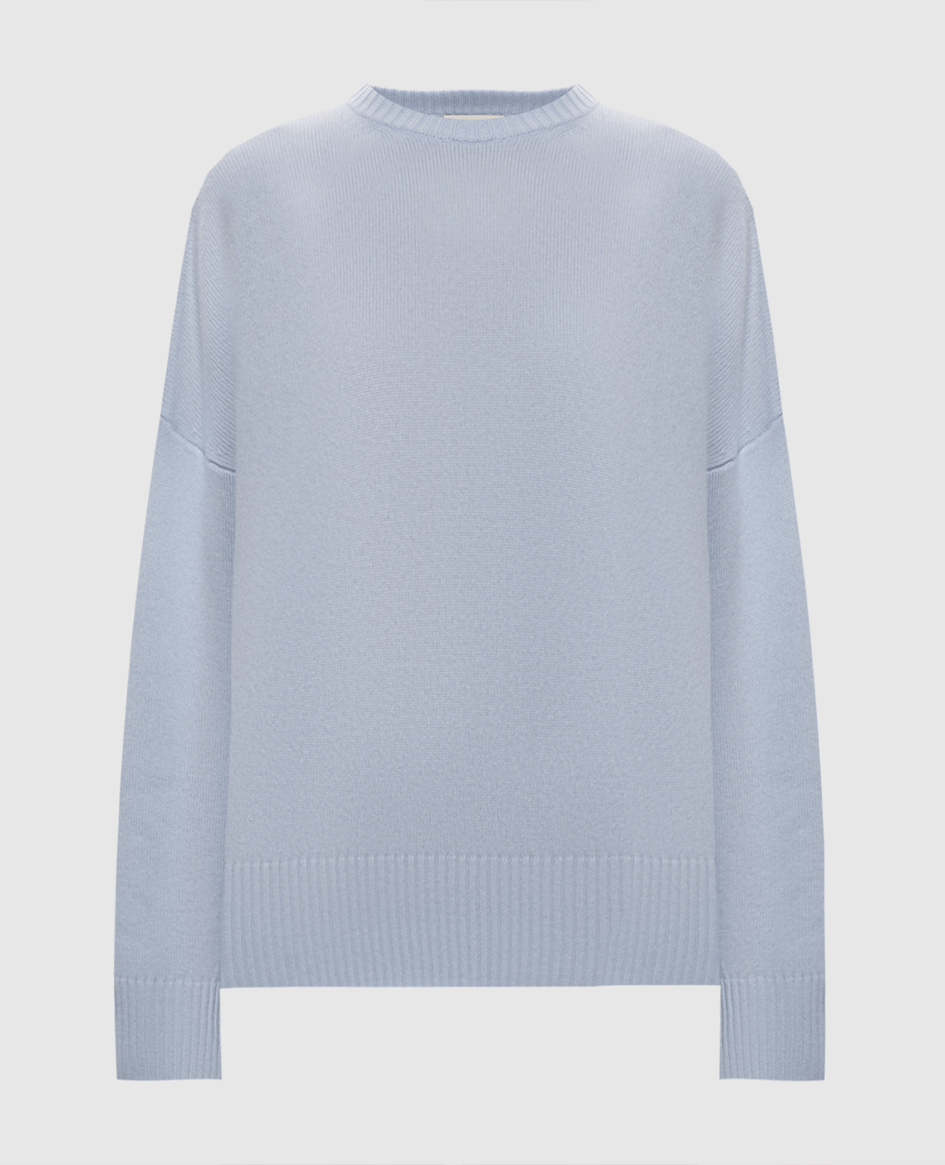 Blue ANTON cashmere sweater