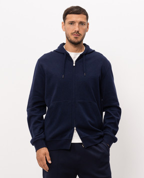 Brunello Cucinelli Navy blue cashmere sports jacket MM8329069G