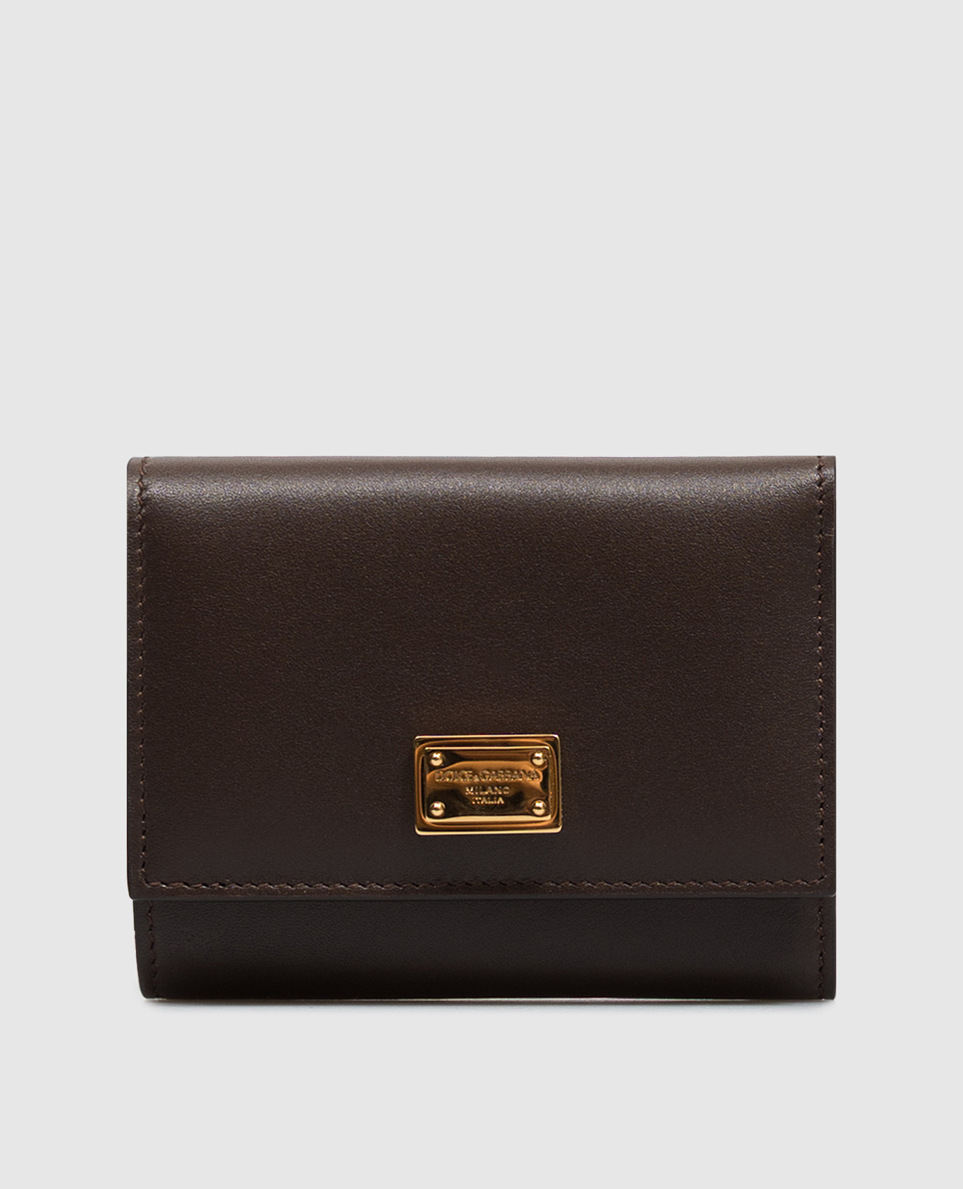 Brown leather wallet