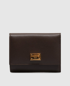 Dolce&Gabbana Brown leather wallet BI0770A9S25