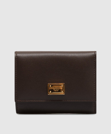 Brown leather wallet