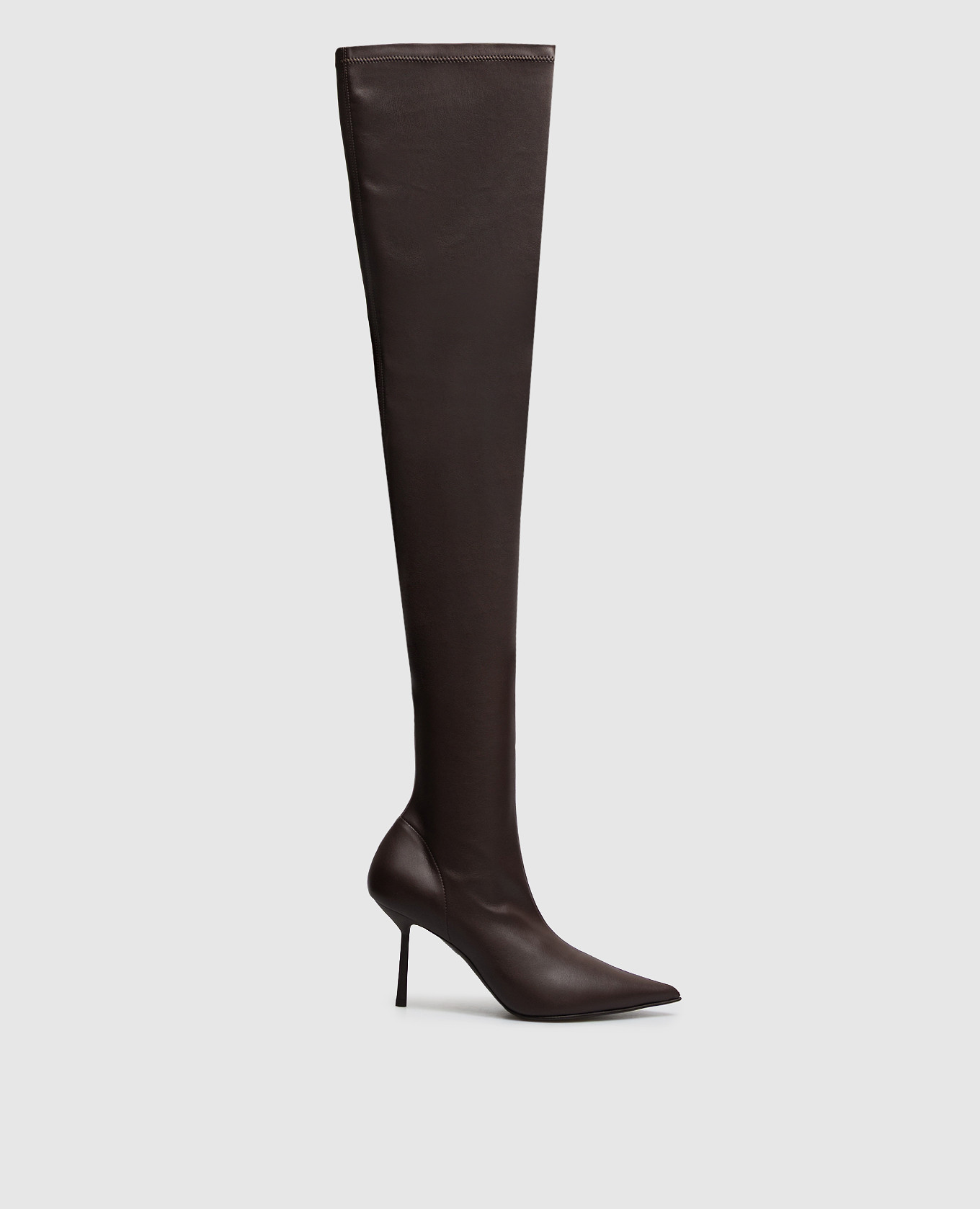 Brown over-the-knee boots Le Silla