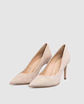 Babe Pay Pls Beige suede shoes 201801ZA