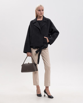 Khaite Alder gray wool coat 6239547