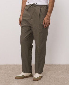 Bottega Veneta Khaki pants 864146V6D10