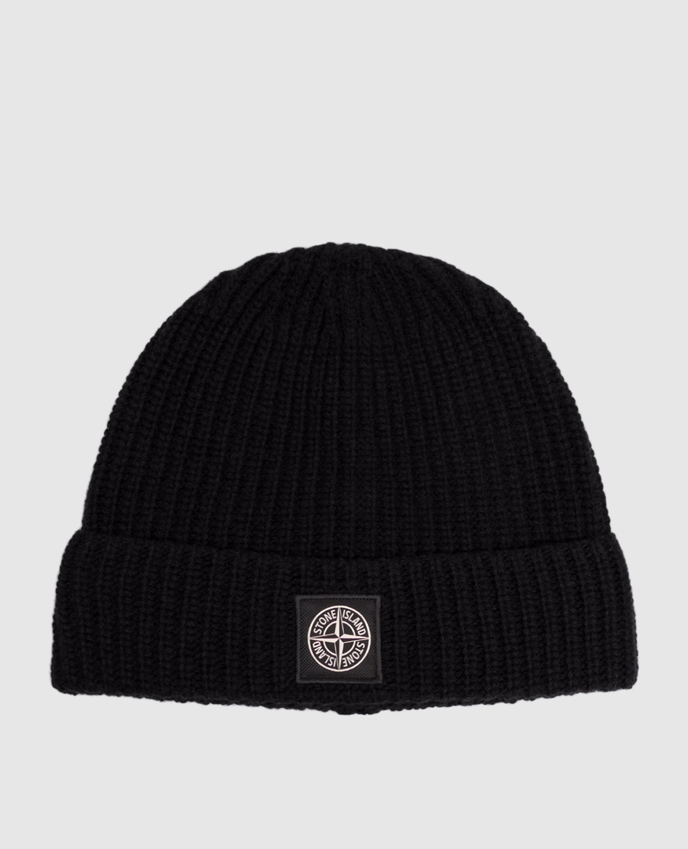 Black wool hat