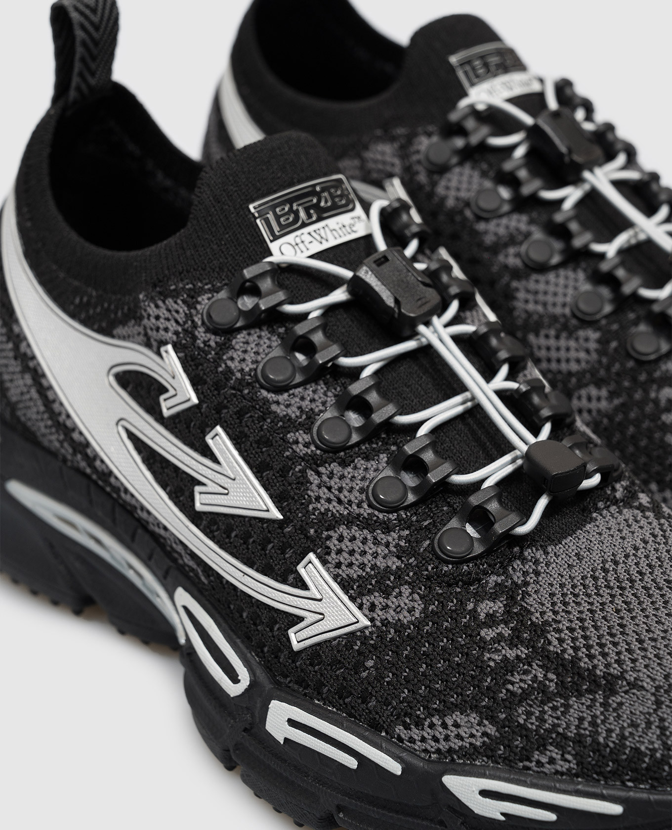 Black Be Right Back sneakers Off-White 5