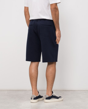 Brunello Cucinelli Blue shorts MM8313242G