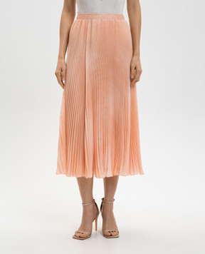 Ermanno Scervino Orange midi skirt D482O366RWK