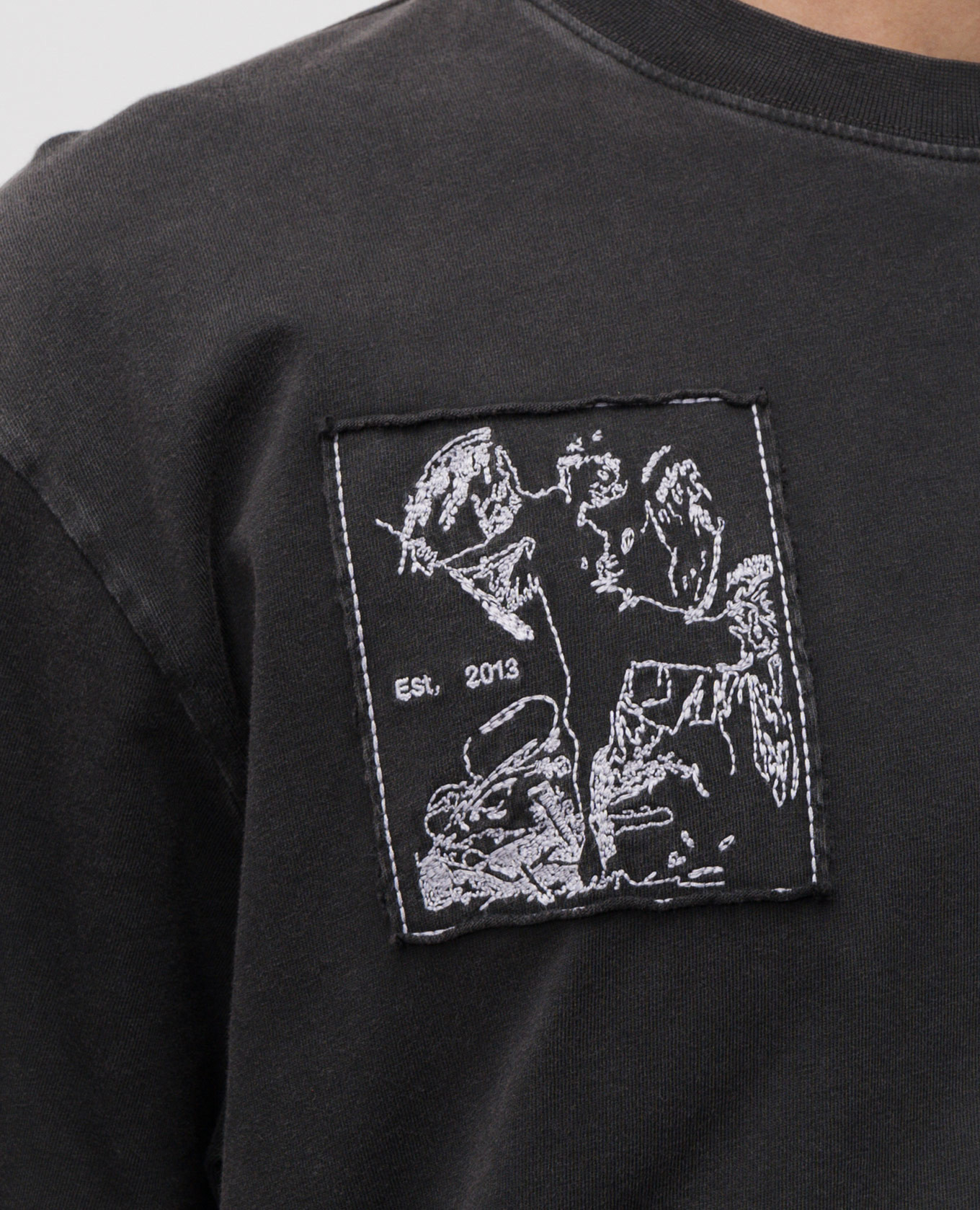 

Faded Painting Gray T-Shirt Off-White, Grey