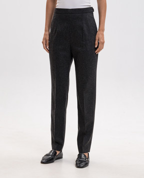 Jil Sander Gray wool pants J02KA0392J40333