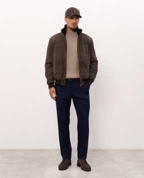 Stefano Ricci Brown cashmere sweater K202015L10F26391