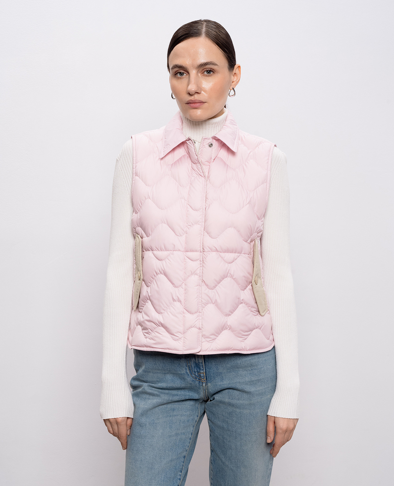 

Heritage Pink Down Vest Woolrich