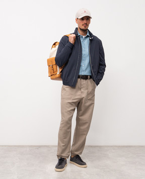 Brunello Cucinelli Beige linen pants MH255S2470