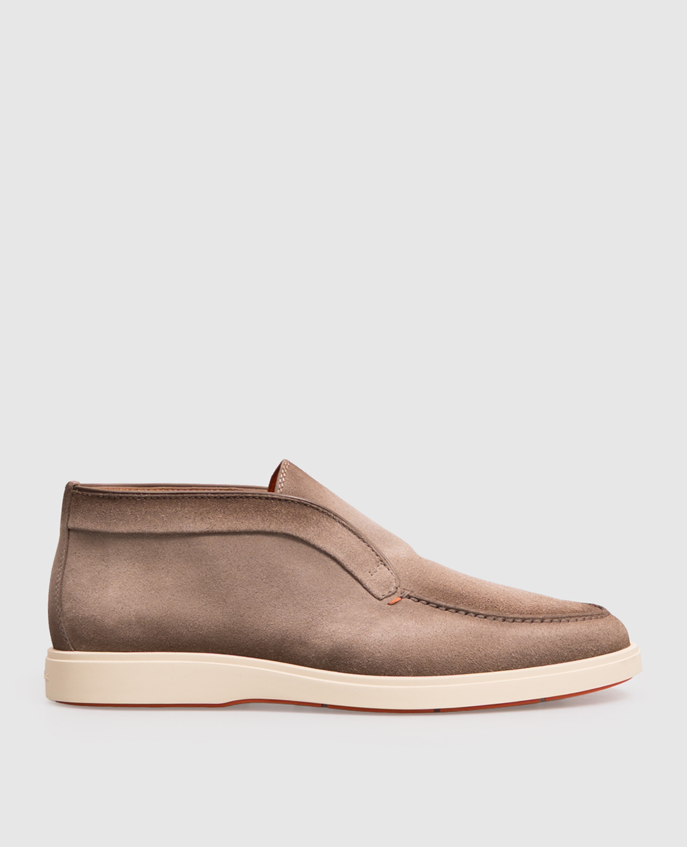 Beige suede deserts