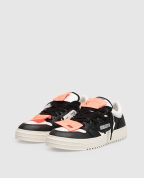 Off-White Black 3.0 Court combo sneakers OF06205102