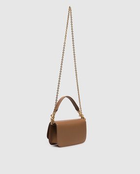 Dolce&Gabbana Brown leather cross-body bag 3.5 BB7603AW576