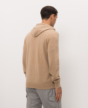 Brunello Cucinelli Beige cashmere sports jacket M2223246G