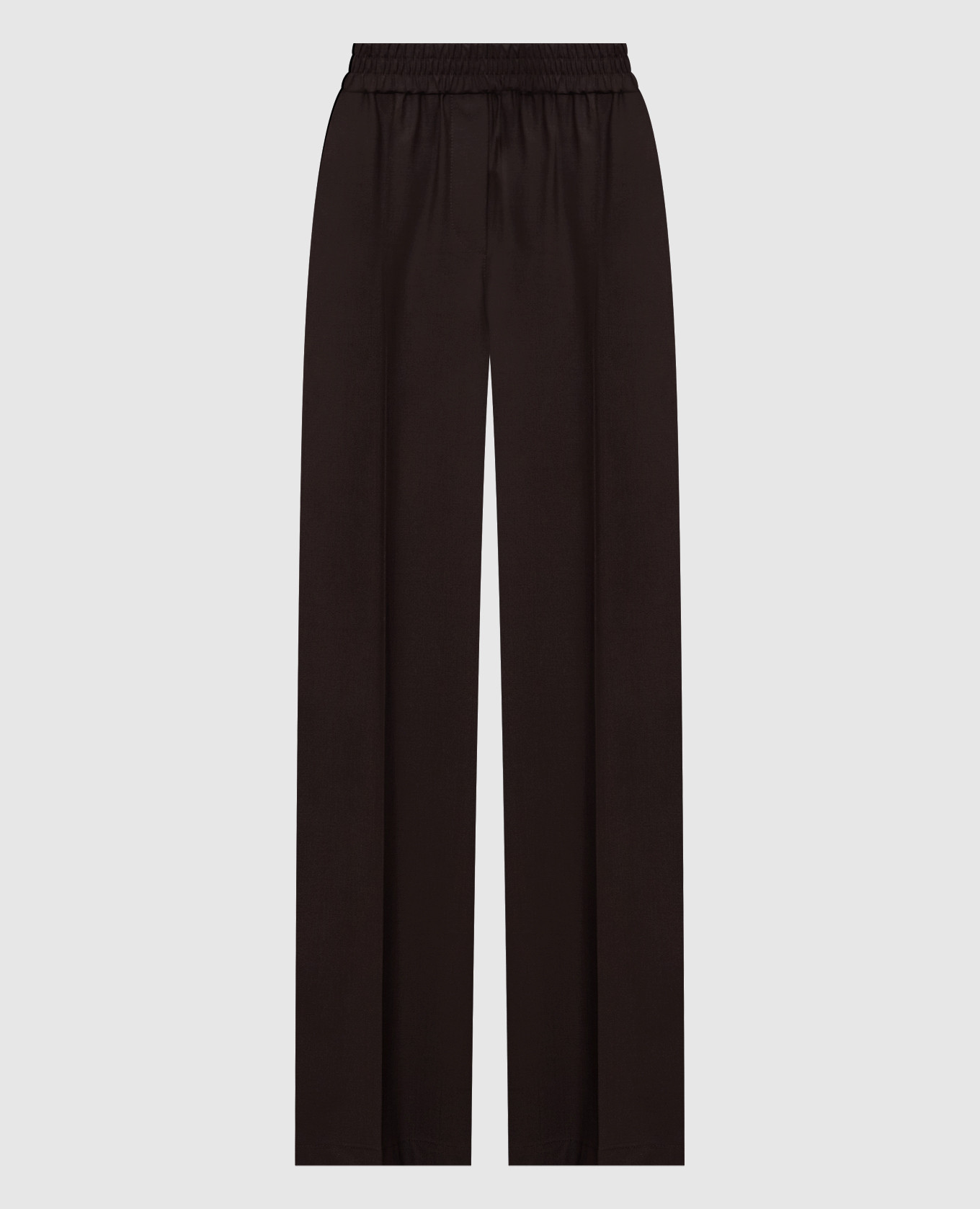 Brown wool pants