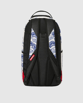 Sprayground Children's white backpack MONEY CREW - CASH & CHAOS 910B8373NSZ