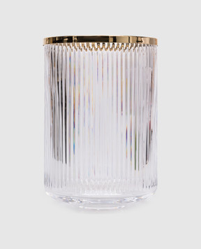 Treesseci Crystal wastebasket Elegance EL65ACRGD