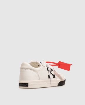 Off-White White leather Vulcanized sneakers M293C9L002