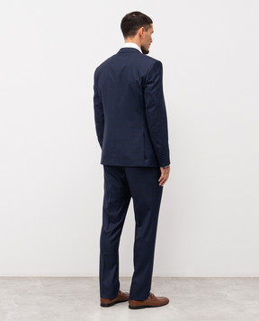 Stefano Ricci Blue wool suit M1SF432022HB