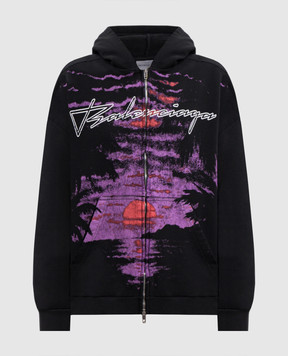 Balenciaga Women's Dream black hoodie A0017WTUVR6
