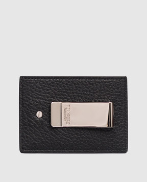 Tom Ford Black leather cardholder with logo YH416LCL499S
