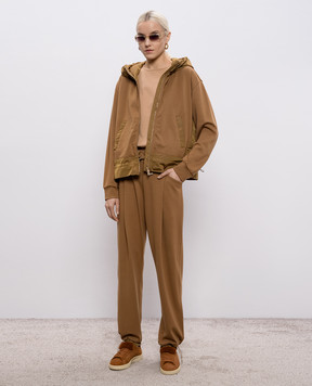 Herno Brown joggers PT000185D50069