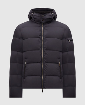 MooRER Blue down jacket BRETT BRETTSKT