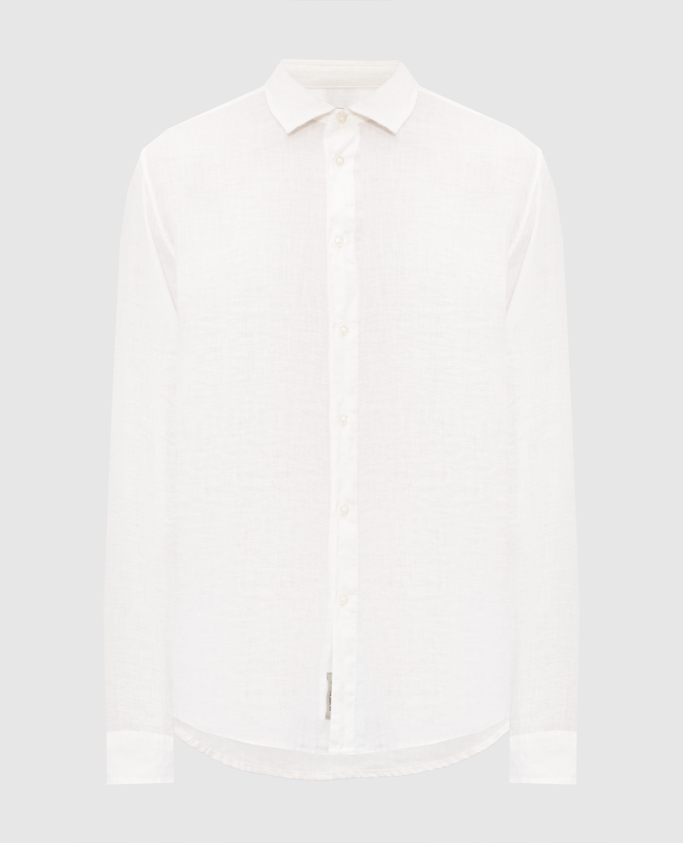 White linen shirt
